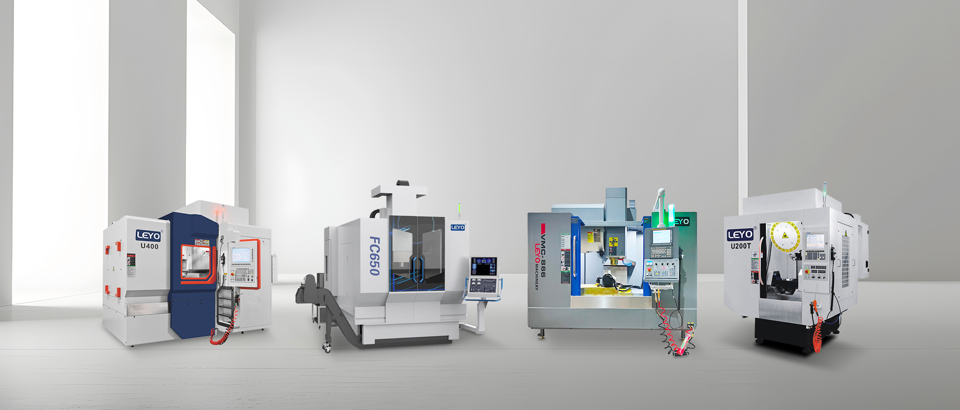 Versatile 5 axis machining center