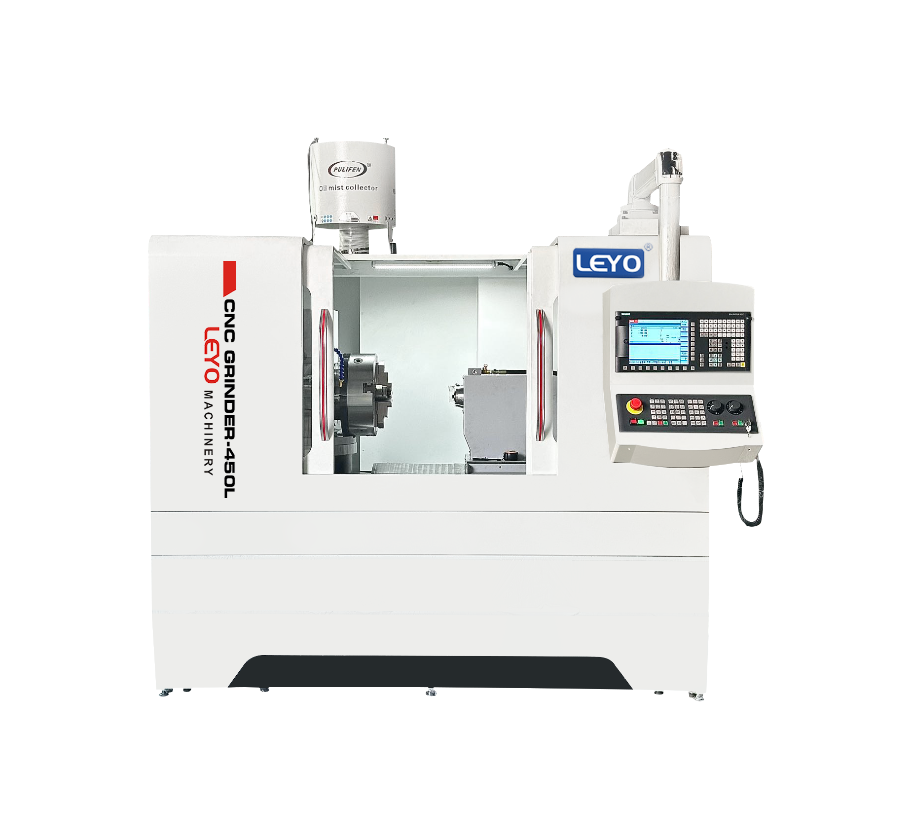 LEYO 450L Compound Internal Grinding Machine for Bore And Face, PLC Control System