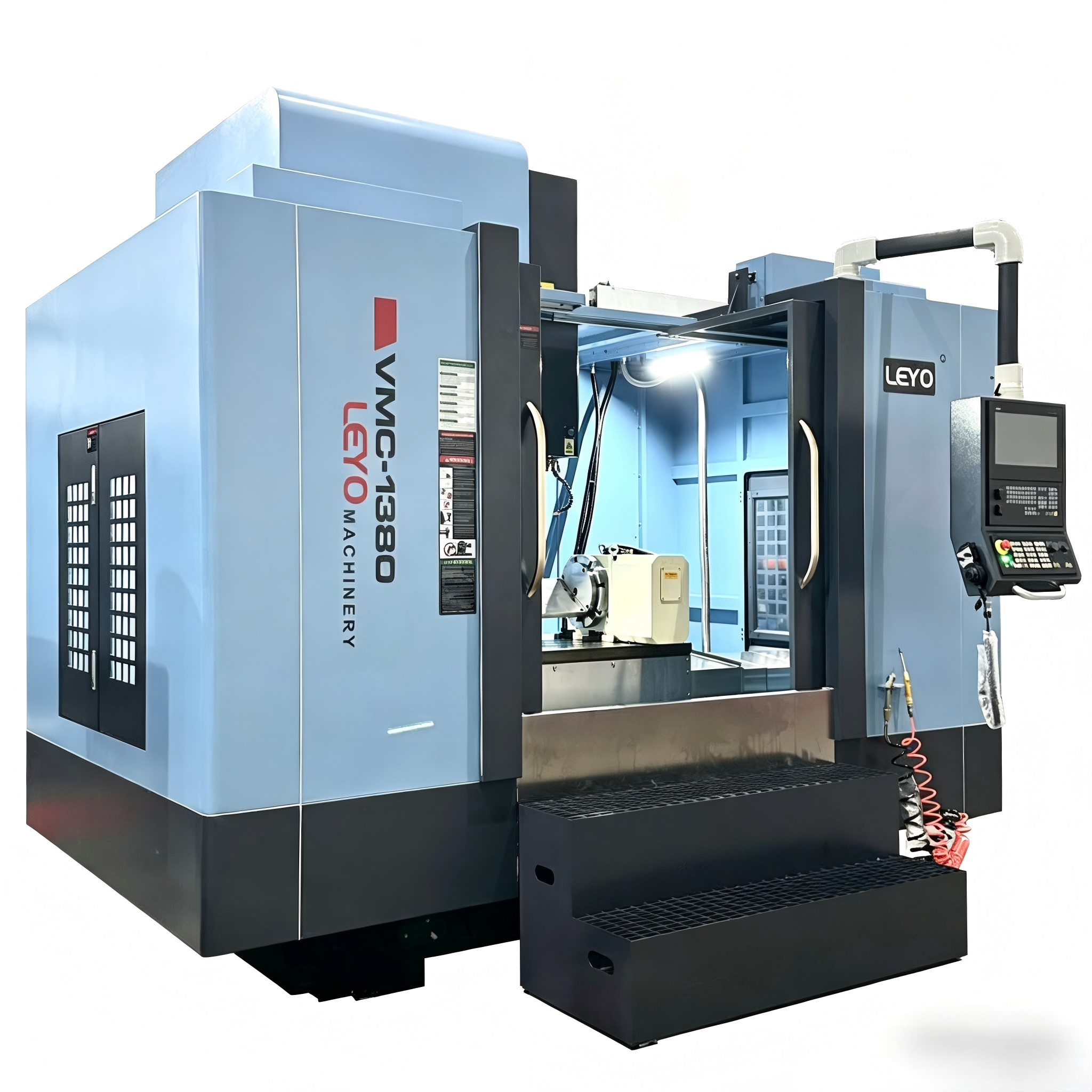 Centre d'usinage vertical VMC1380 — Fraiseuse CNC &agrave; grande table pour la fabrication de moules et l'a&eacute;rospatiale | Leyo