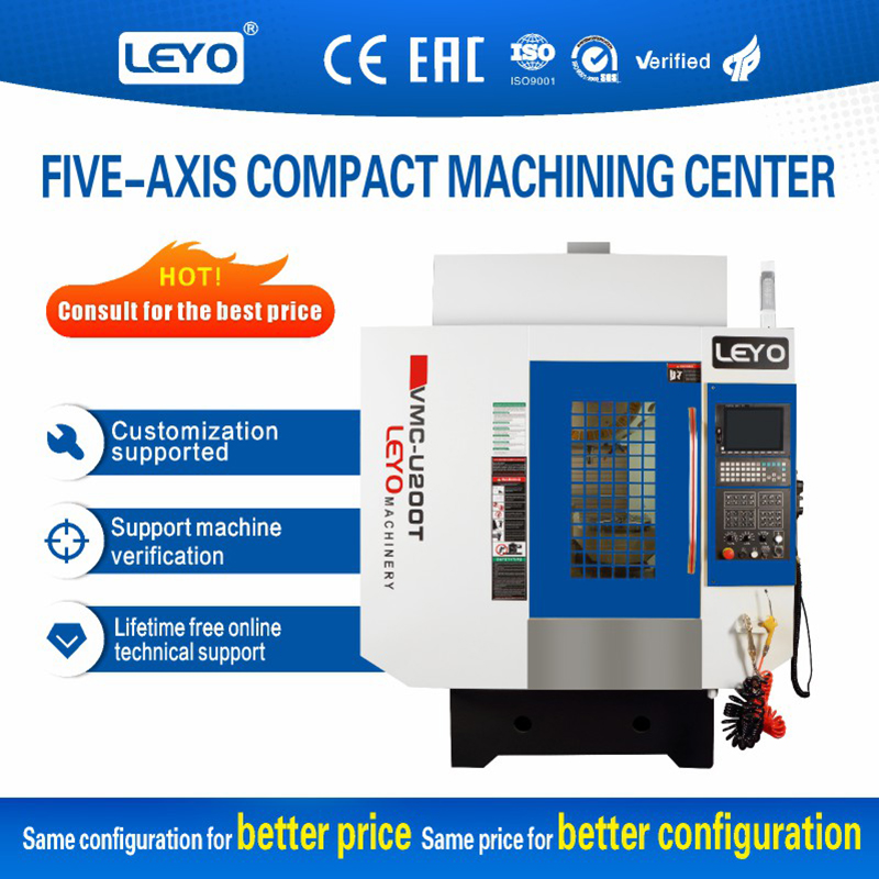 High Precision U200t Five-Axis CNC Machining Center for Efficient Production