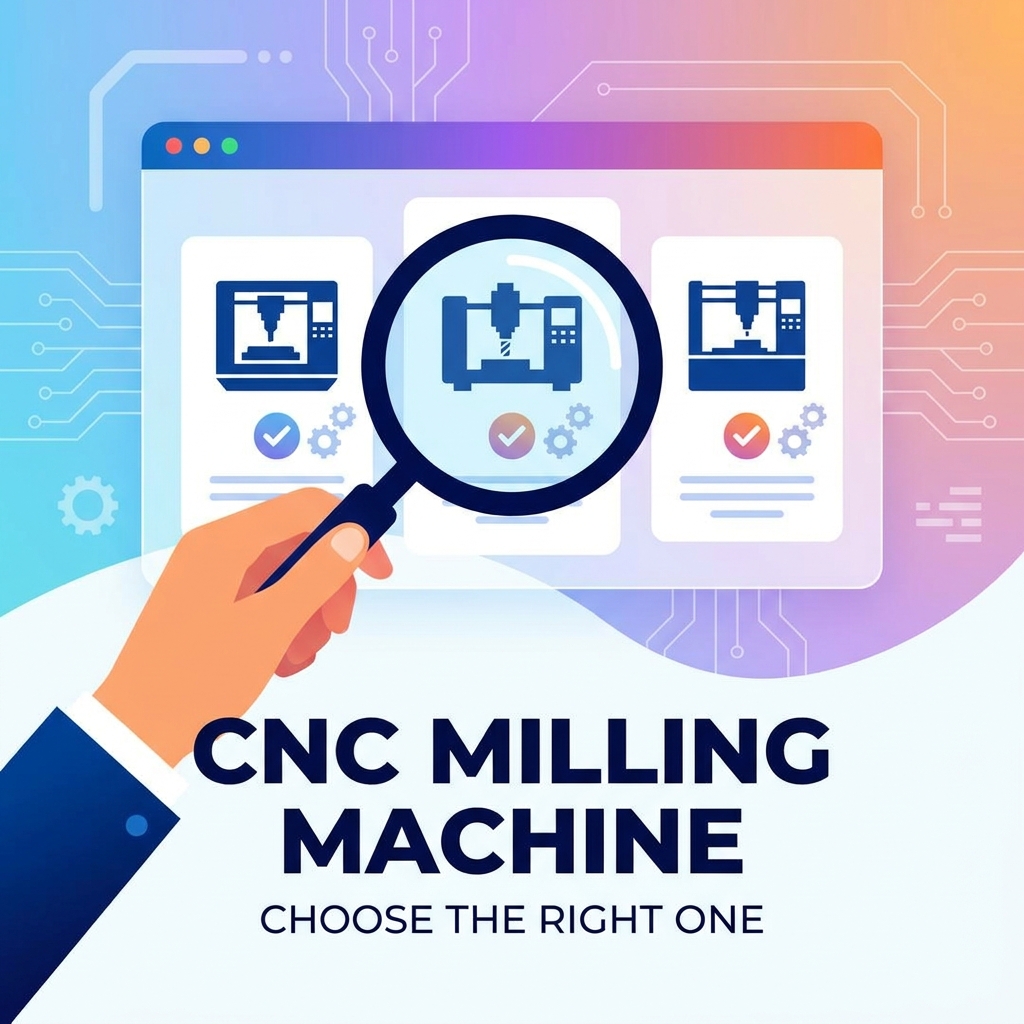 چگونه ماشین فرز CNC مناسب را انتخاب می کنید؟