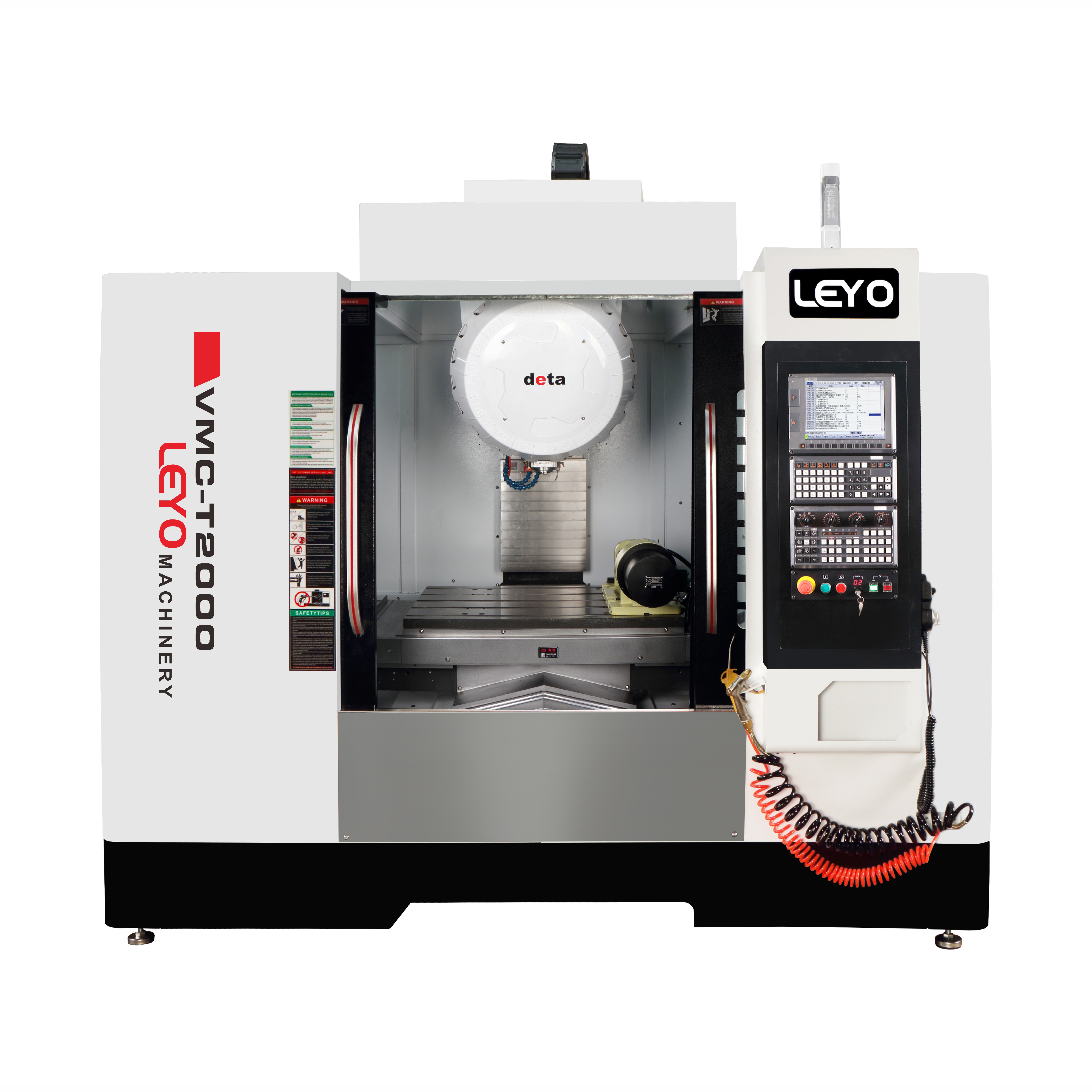T2000 Robdrill Compact 3-Axis Vertical Machining Center — High Speed CNC Mill for Precision Parts | Leyo