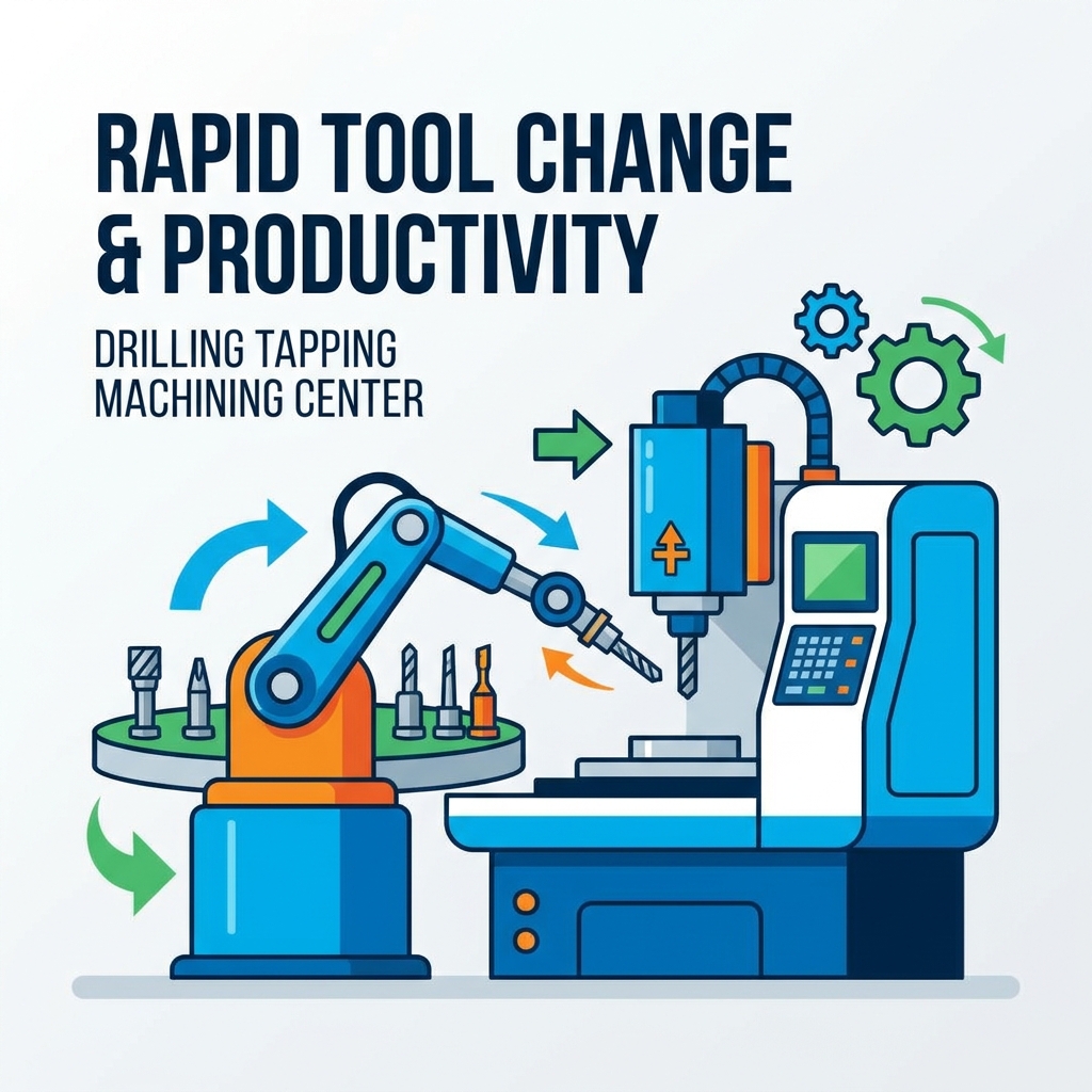 How Does Rapid Tool Change Improve Drill Tap Productivity?